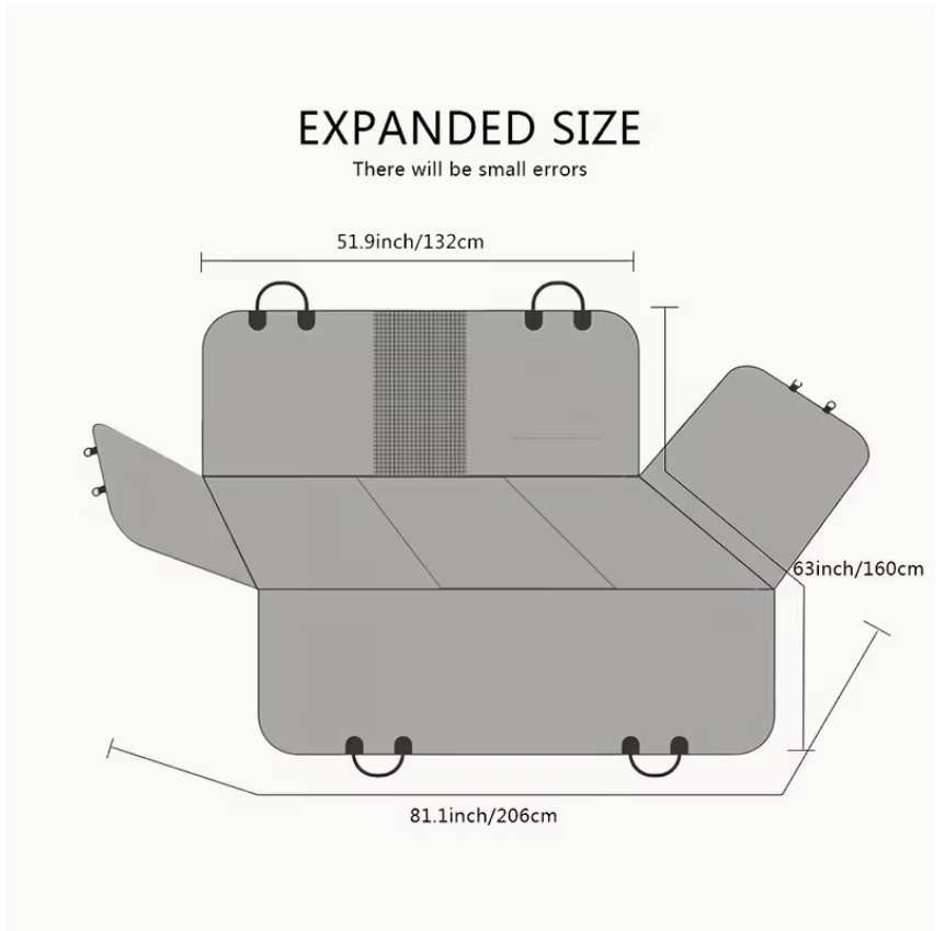 FurJoy™ RideMate Car Seat Cover